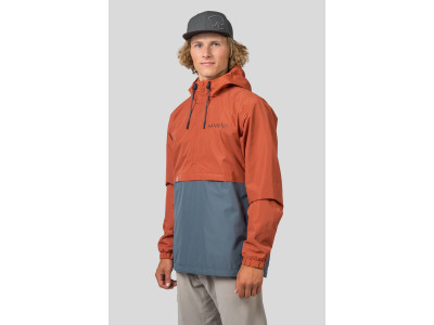 Mens jacket FOUNDER mecca orange / balsam green