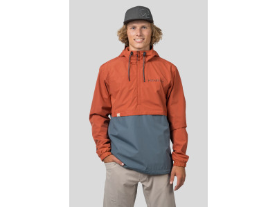 Mens jacket FOUNDER mecca orange / balsam green