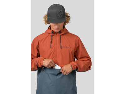 Mens jacket FOUNDER mecca orange / balsam green