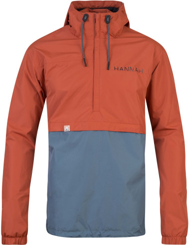 Mens jacket FOUNDER mecca orange / balsam green