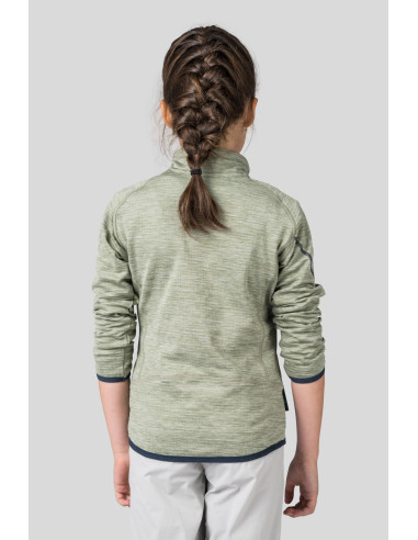Kids trekking sweatshirt GERY JR basil mel