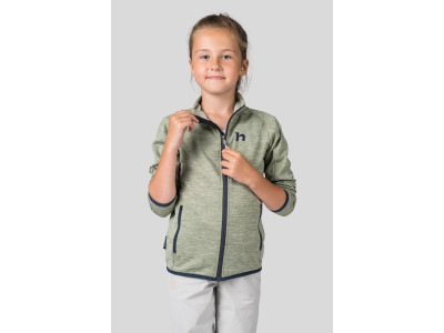 Kids trekking sweatshirt GERY JR basil mel