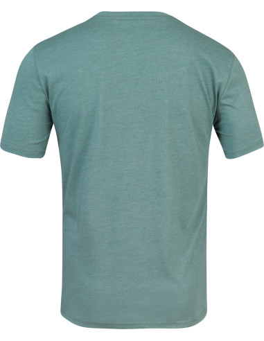Mens leisure time short sleeve T-shirt GREM green mel