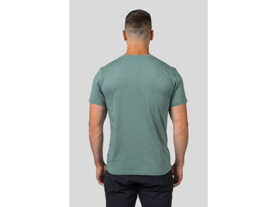 Mens leisure time short sleeve T-shirt GREM green mel