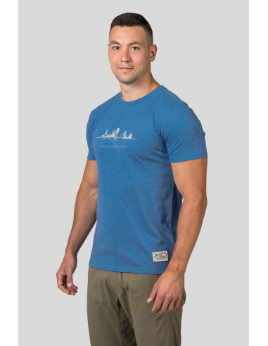 Mens leisure time short sleeve T-shirt GREM regatta mel