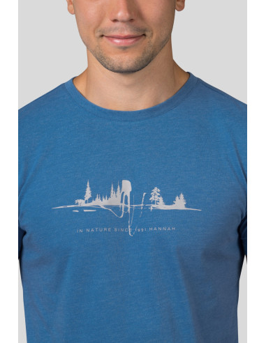 Mens leisure time short sleeve T-shirt GREM regatta mel