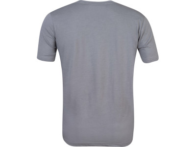Mens leisure time short sleeve T-shirt GREM steel gray mel