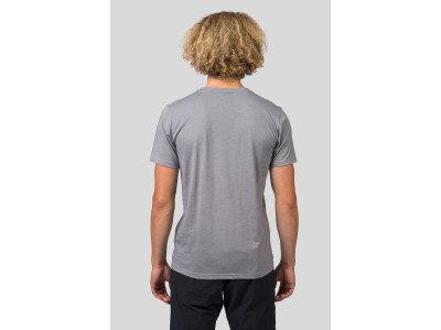 Mens leisure time short sleeve T-shirt GREM steel gray mel