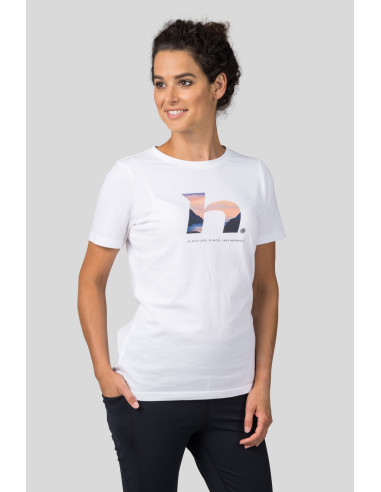 Ladies short sleeve T-shirt CHUCKI FP white