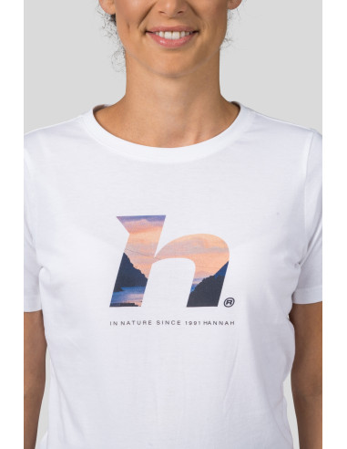 Ladies short sleeve T-shirt CHUCKI FP white