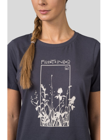 Ladies leisure time short sleeve T-shirt CHUCKI magnet