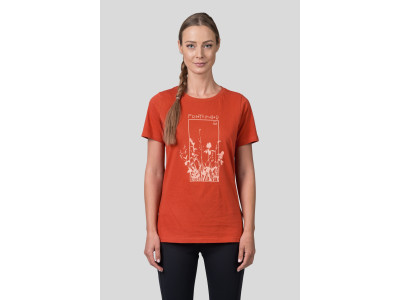 Ladies leisure time short sleeve T-shirt CHUCKI mecca orange