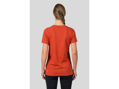 Ladies leisure time short sleeve T-shirt CHUCKI mecca orange