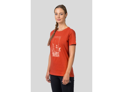 Ladies leisure time short sleeve T-shirt CHUCKI mecca orange