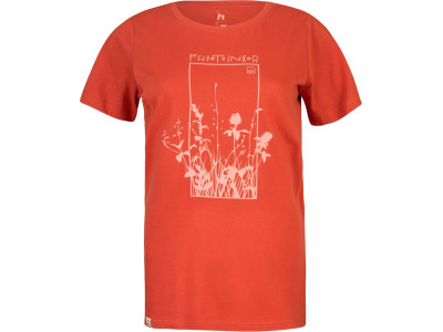 Ladies leisure time short sleeve T-shirt CHUCKI mecca orange