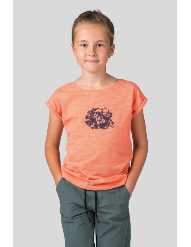 Kids leisure time short sleeve T-shirt KAIA JR desert flower