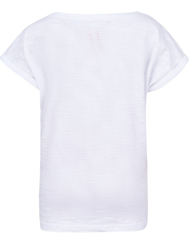 Kids leisure time short sleeve T-shirt KAIA JR white (pink)