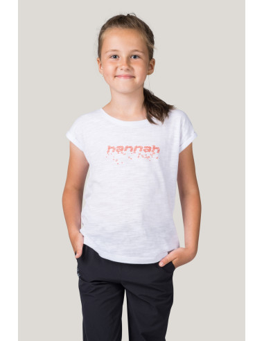 Kids leisure time short sleeve T-shirt KAIA JR white (pink)