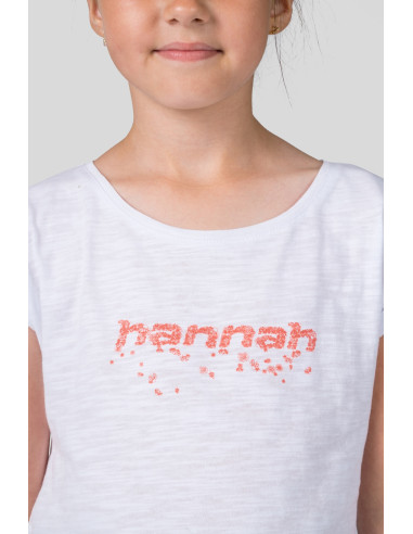 Kids leisure time short sleeve T-shirt KAIA JR white (pink)