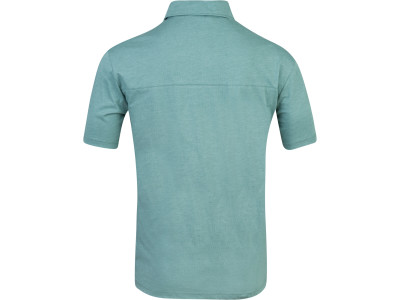 Mens leisure time shirt KAJAN green mel