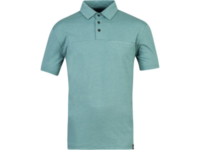 Mens leisure time shirt KAJAN green mel
