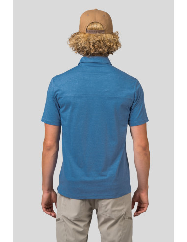 Mens leisure time shirt KAJAN regatta mel