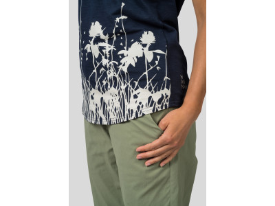 Ladies leisure time short sleeve T-shirt MARME india ink