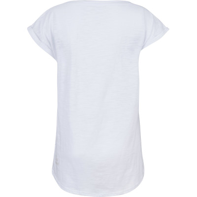 Ladies leisure time short sleeve T-shirt MARME white (gray) 2
