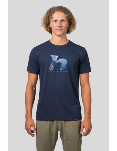 Mens short sleeve T-shirt MIKO FP india ink