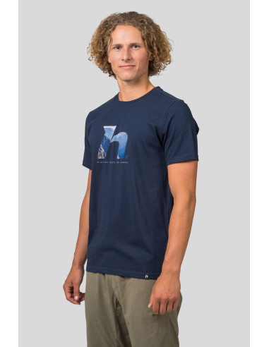 Mens short sleeve T-shirt MIKO FP india ink