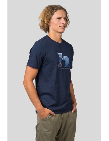 Mens short sleeve T-shirt MIKO FP india ink