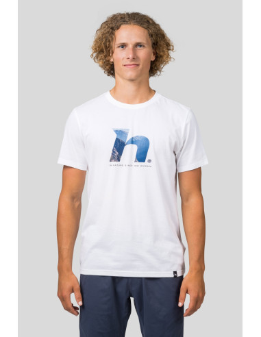 Mens short sleeve T-shirt MIKO FP white