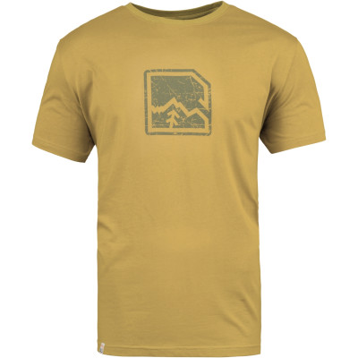 Mens leisure time short sleeve T-shirt MIKO khaki