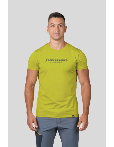 Mens trekking short sleeve T-shirt PARNELL II apple green