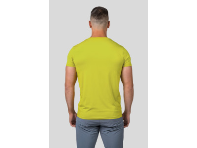 Mens trekking short sleeve T-shirt PARNELL II apple green