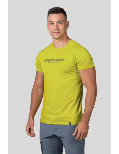 Mens trekking short sleeve T-shirt PARNELL II apple green
