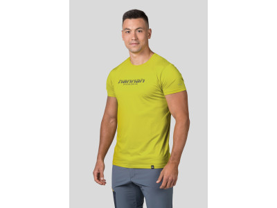 Mens trekking short sleeve T-shirt PARNELL II apple green