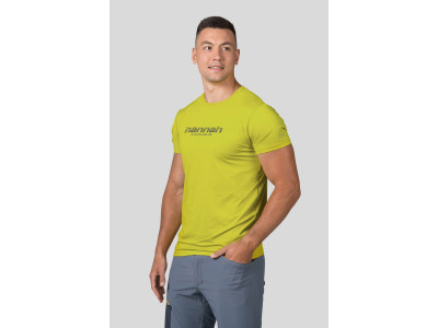 Mens trekking short sleeve T-shirt PARNELL II apple green