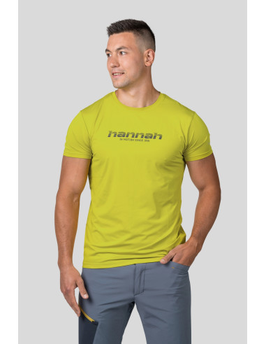 Mens trekking short sleeve T-shirt PARNELL II apple green