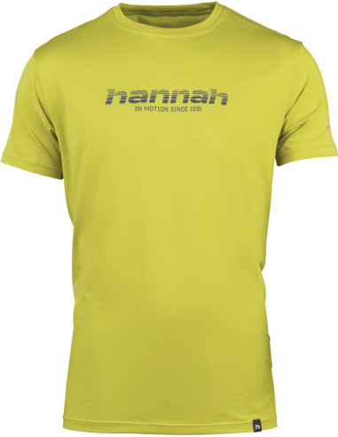 Mens trekking short sleeve T-shirt PARNELL II apple green