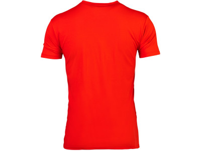 Mens trekking short sleeve T-shirt PARNELL II cherry tomato