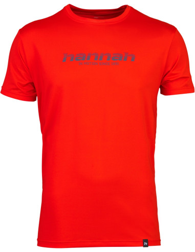 Mens trekking short sleeve T-shirt PARNELL II cherry tomato