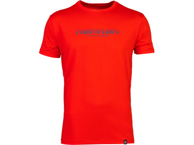 Mens trekking short sleeve T-shirt PARNELL II cherry tomato
