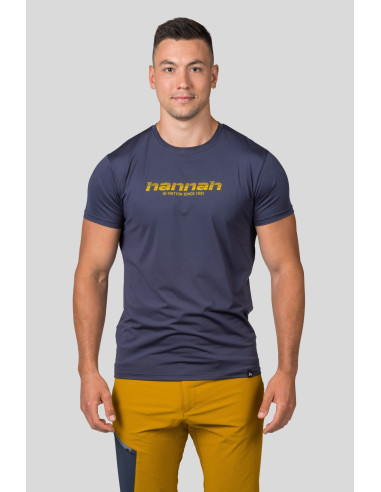 Mens trekking short sleeve T-shirt PARNELL II india ink