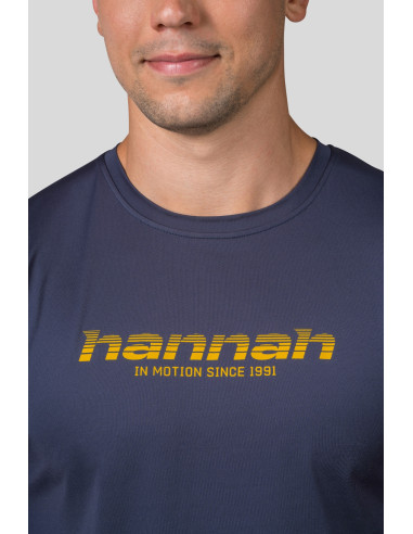 Mens trekking short sleeve T-shirt PARNELL II india ink