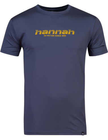 Mens trekking short sleeve T-shirt PARNELL II india ink