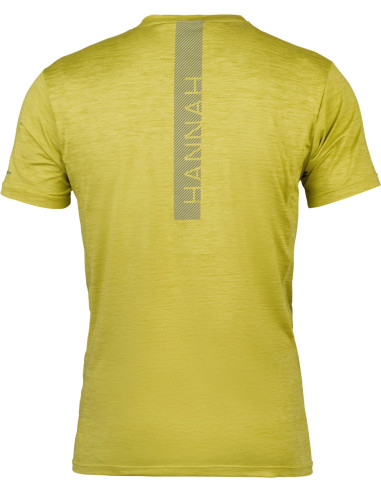 Mens short sleeve T-shirt PELTON citronelle mel
