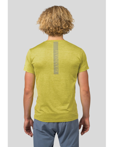 Mens short sleeve T-shirt PELTON citronelle mel