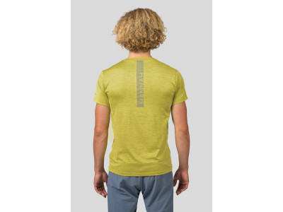 Mens short sleeve T-shirt PELTON citronelle mel