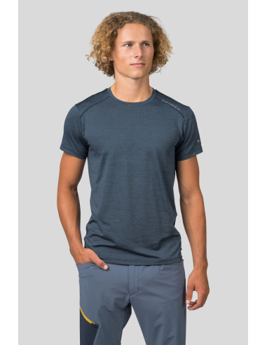 Mens short sleeve T-shirt PELTON india ink mel